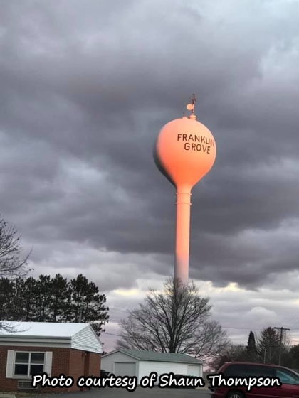 Shaun Thompson Franklin Grove Water Tower